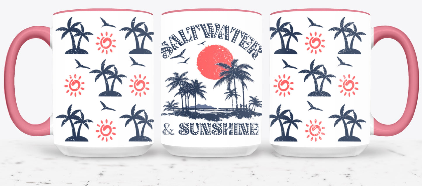 Salt Water And Sunshine Summer-10666 - mugs