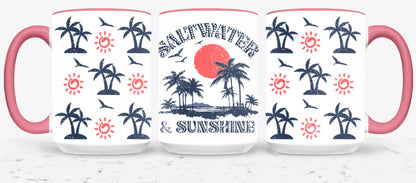 Salt Water And Sunshine Summer-10666 - mugs