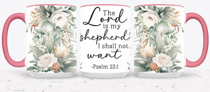 The Lord Is My Shepherd-10227 - mugs