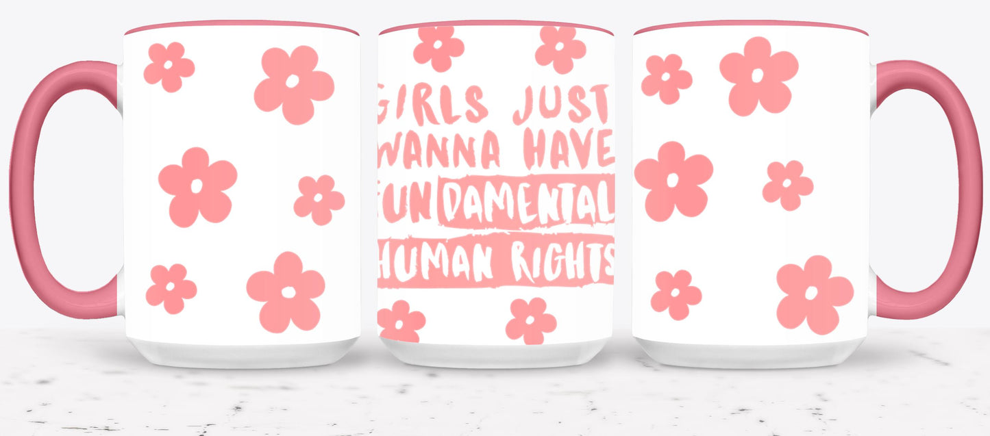 Girls Just Wanna Have Fun-9891 - mugs