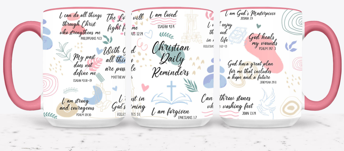 Christian Daily Reminders-10192 - mugs