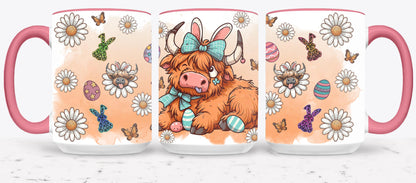 Highland Cow Easter-10371 - mugs