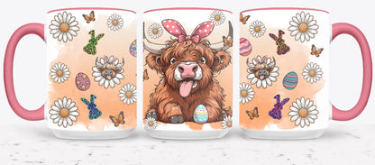 Highland Cow Easter-10390 - mugs