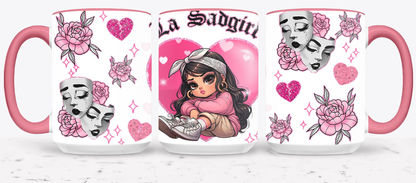 Las Sad Girl-10143 - mugs