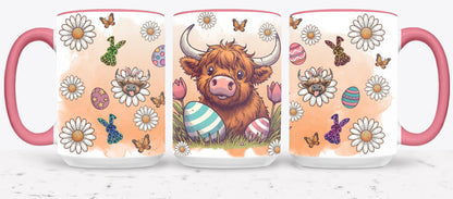 Highland Cow Easter-10380 - mugs