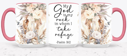 God Is My Rock-10200 - mugs