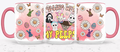 Easter Horror Killer-10333 - mugs