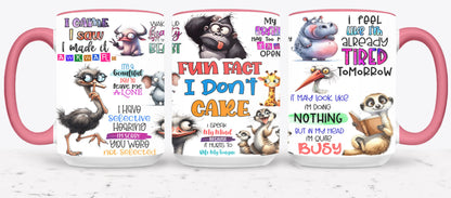 Fun Fact I Don?t Care - mugs