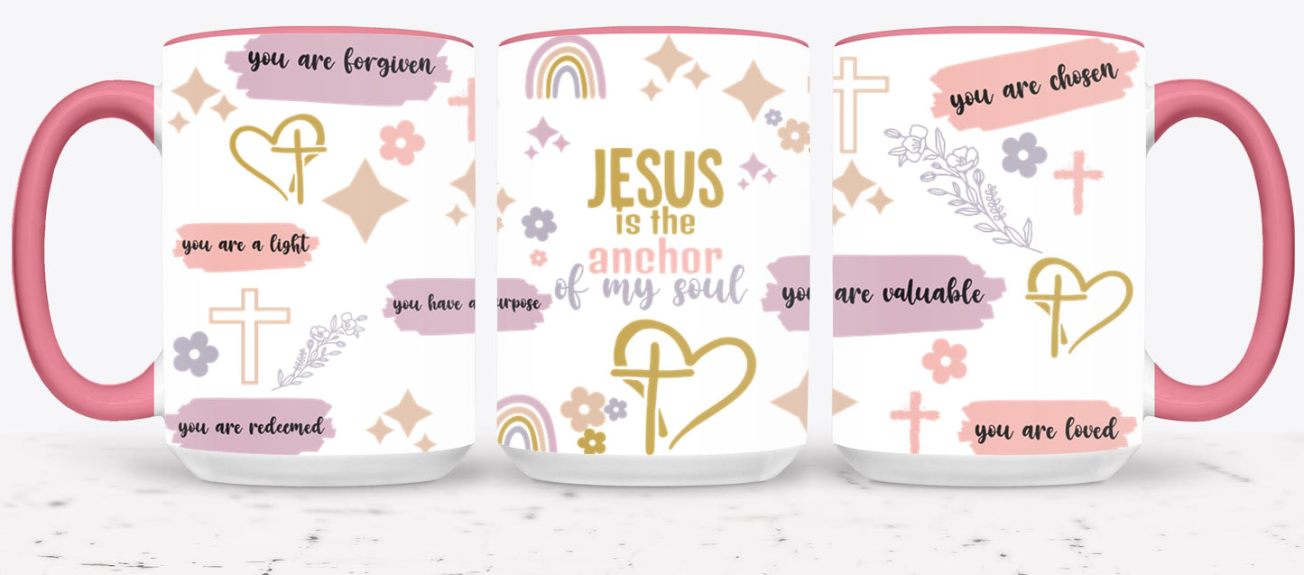 Jesus is the Anchor of my Soul-10211 - mugs
