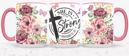 She is Strong-10224 - mugs