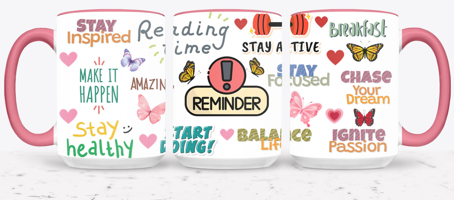 Reminder - mugs