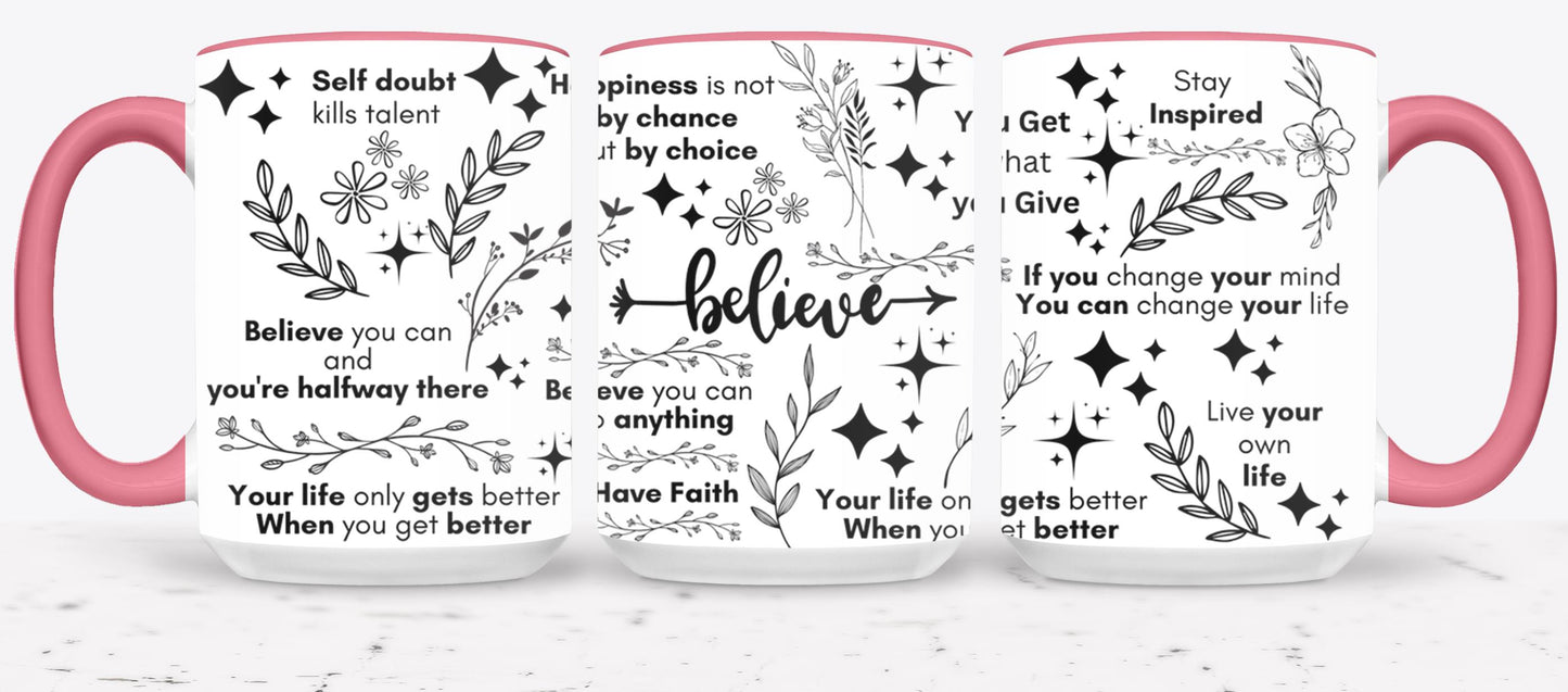 Believe - mugs