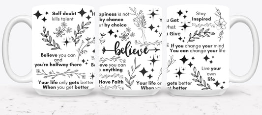 Believe - mugs