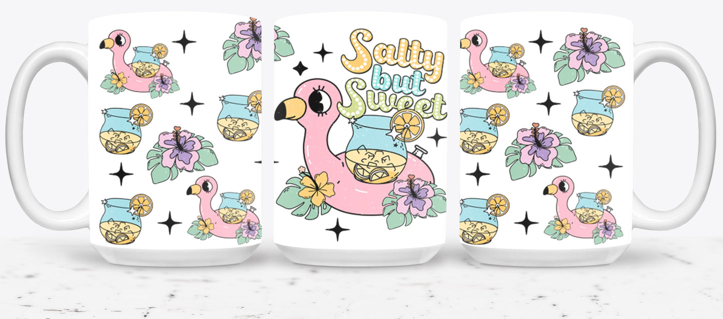Salty But Sweet Distressed-10667 - mugs