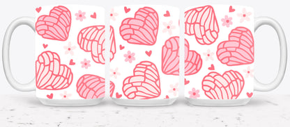 Concha Heart-10098 - mugs