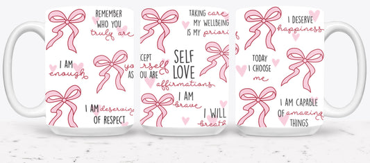 Self Love Affirmations - mugs