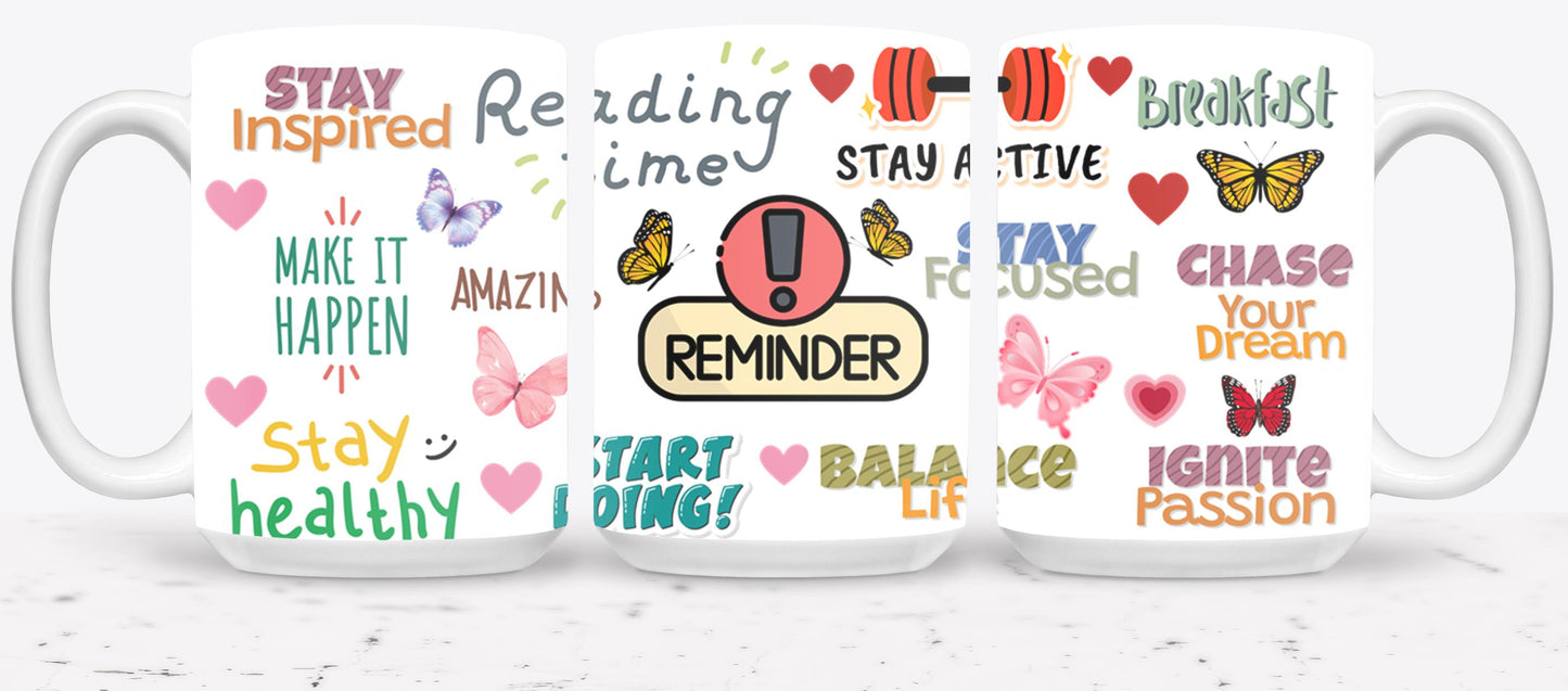 Reminder - mugs