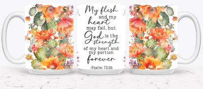 God Is My Strength-10201 - mugs