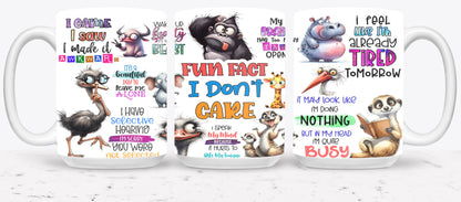 Fun Fact I Don?t Care - mugs