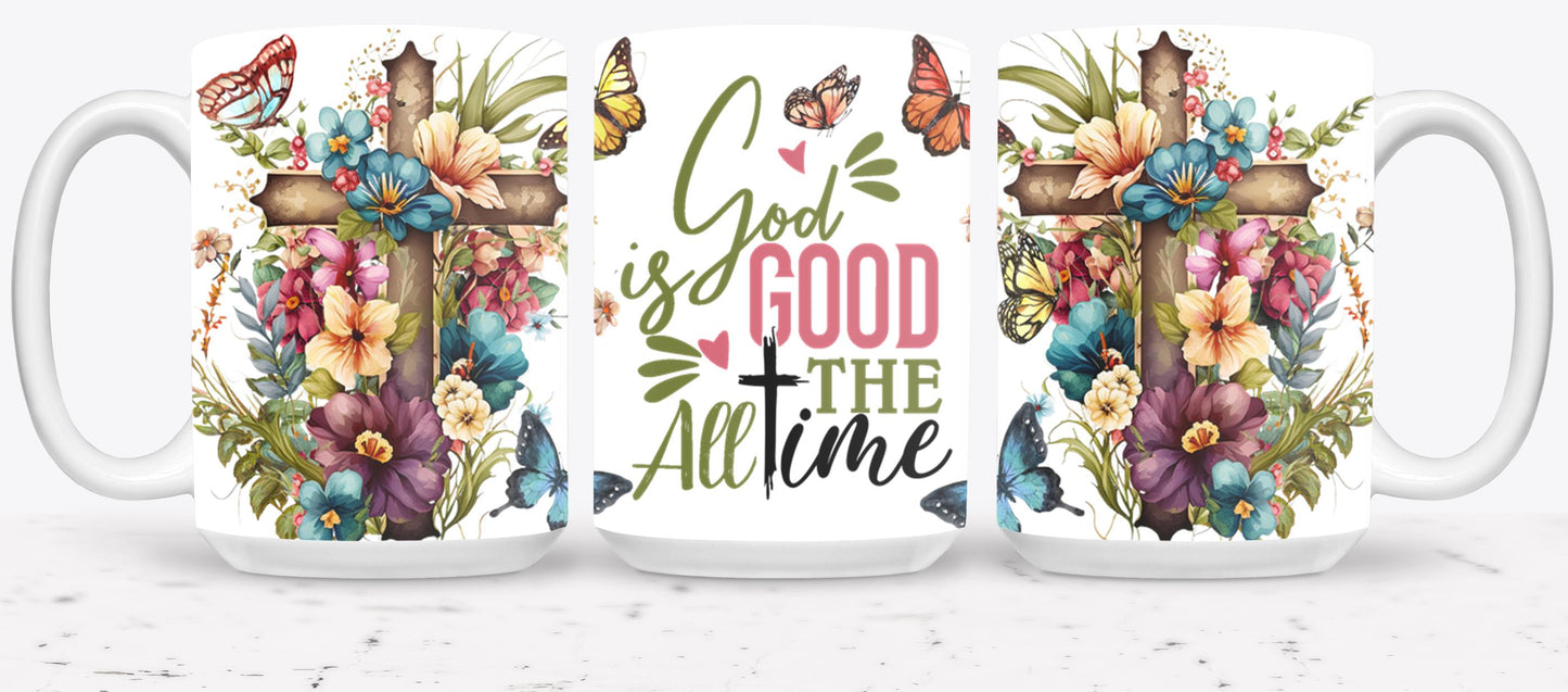 God is Good All the Time-10199 - mugs