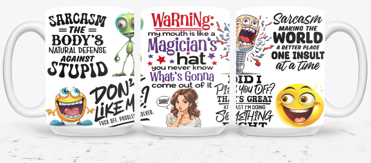 Sarcasm-9907 - mugs