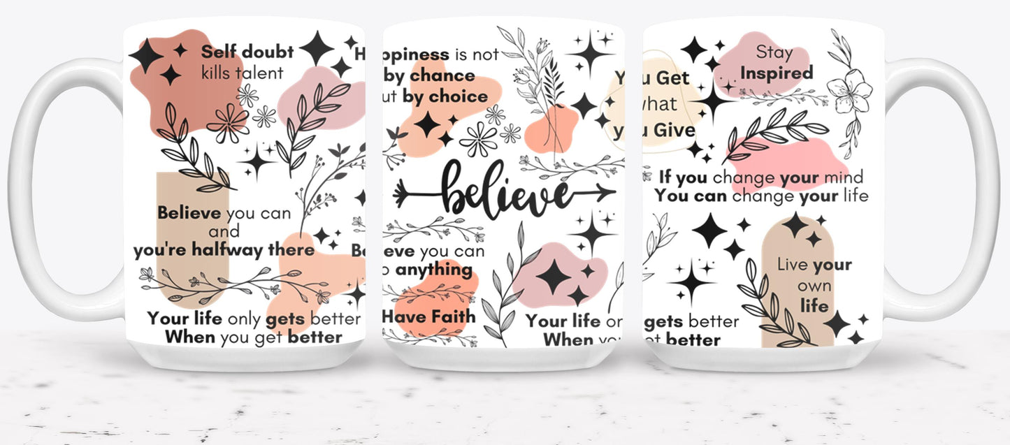 Believe-9878 - mugs