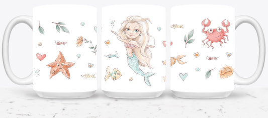 Cute Mermaid-10679 - mugs