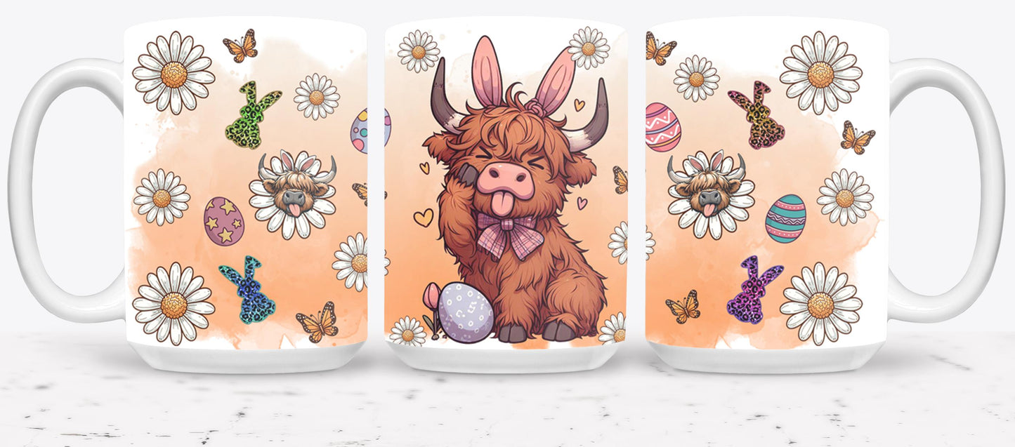 Highland Cow Easter-10373 - mugs