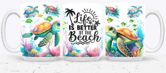Life Is Better At The Beach Summer-10665 - mugs