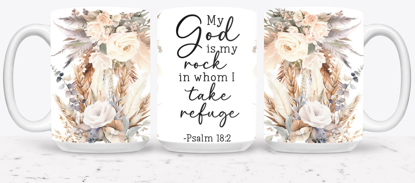 God Is My Rock-10200 - mugs