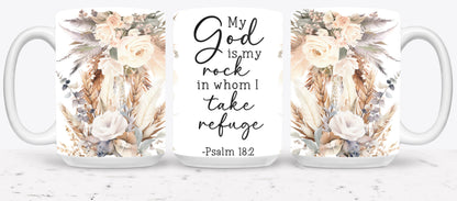 God Is My Rock-10200 - mugs