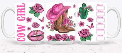 Cow Girl-10469 - mugs