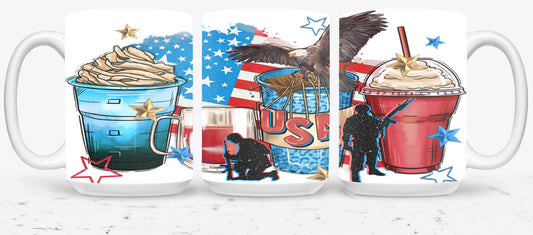 4th of July Coffee Cups - mugs