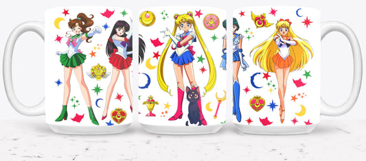 Moon Girls - mugs