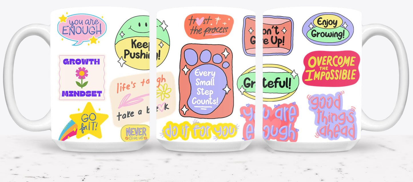 Every Small Step Counts - mugs