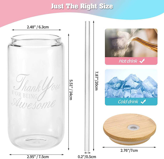 Believe - glass can