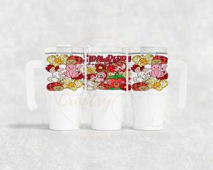 Strawberry Blossom Cottage.-551 Tumbler - 551-20OZ Grippy Tumbler-20OZ Grippy Tumbler