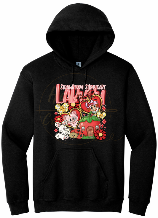 Sweet Berry Garden Friends-554 Hoodie - 554-S-Black, 554-M-Black, 554-L-Black, 554-XL-Black, 554-2XL-Black, 554-3XL-Black