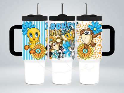 Tiny Friends Adventure-555 Tumbler - 555-40OZ-Black