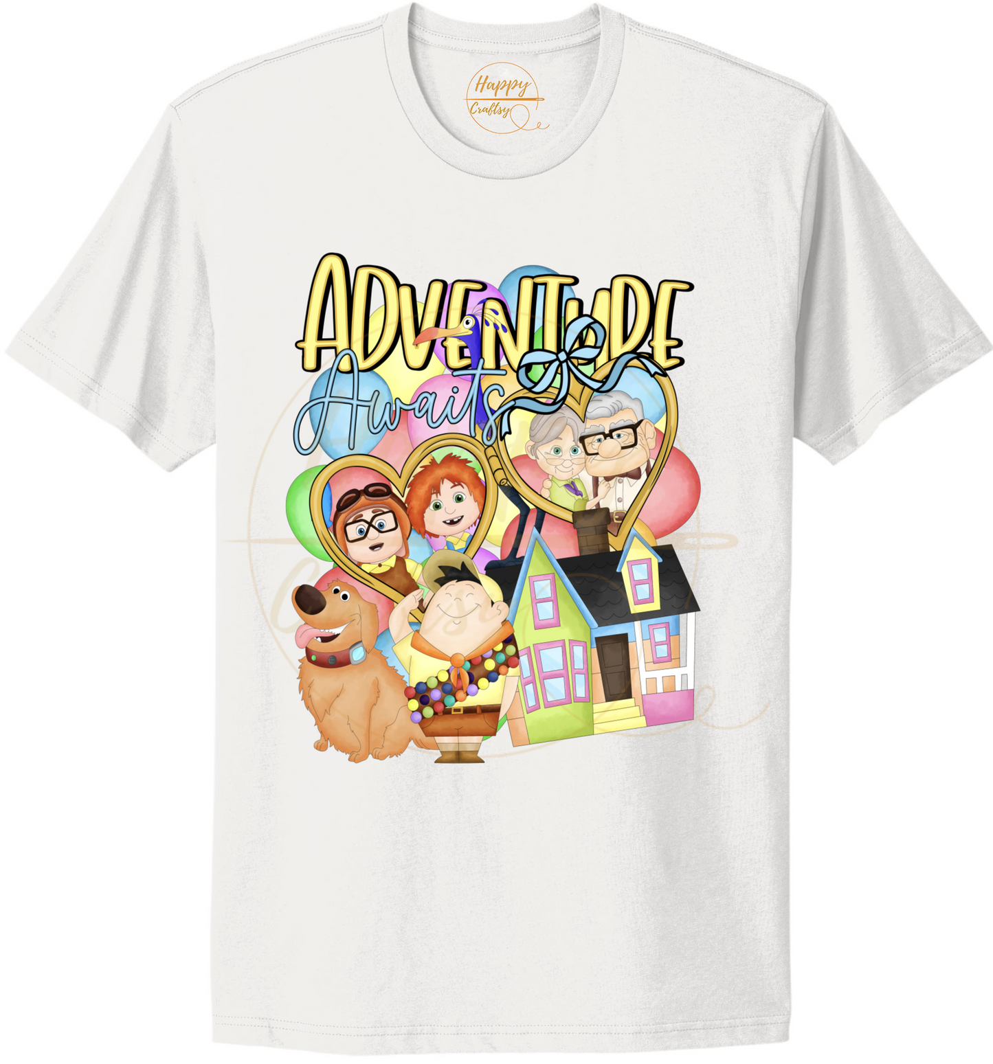 Sky High Adventure Crew-549 T-shirt - 549-S-White, 549-M-White, 549-L-White, 549-XL-White, 549-2XL-White, 549-3XL-White