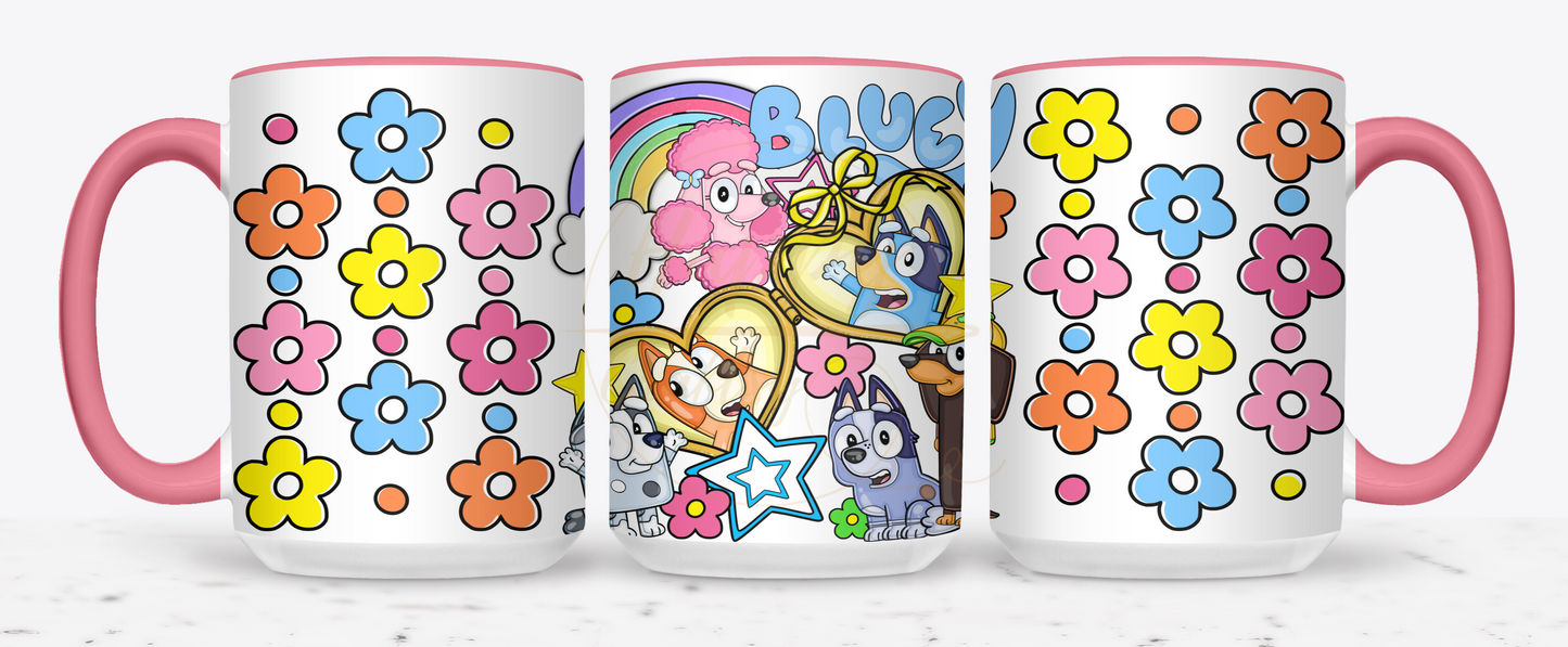 Joyful Journey: Friends and Fun Await-528 Mugs - 528-15OZ-Pink
