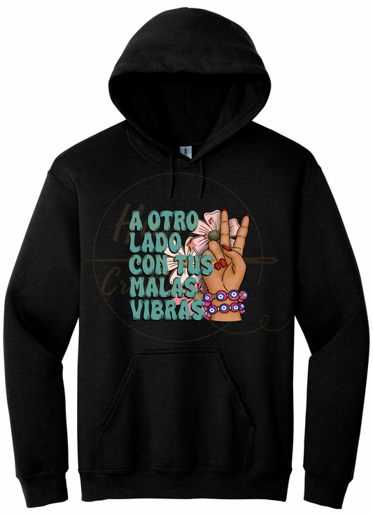 A Otro Lado-517 Hoodie - 517-S-Black, 517-M-Black, 517-L-Black, 517-XL-Black, 517-2XL-Black, 517-3XL-Black