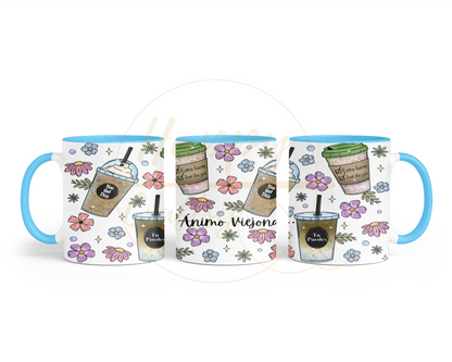 Animo Viejona-502 Mugs - 502-11OZ-Light Blue