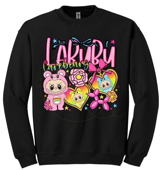 Colorful Friends Parade-541 Sweatshirt - 541-S-Black, 541-M-Black, 541-L-Black, 541-XL-Black, 541-2XL-Black, 541-3XL-Black