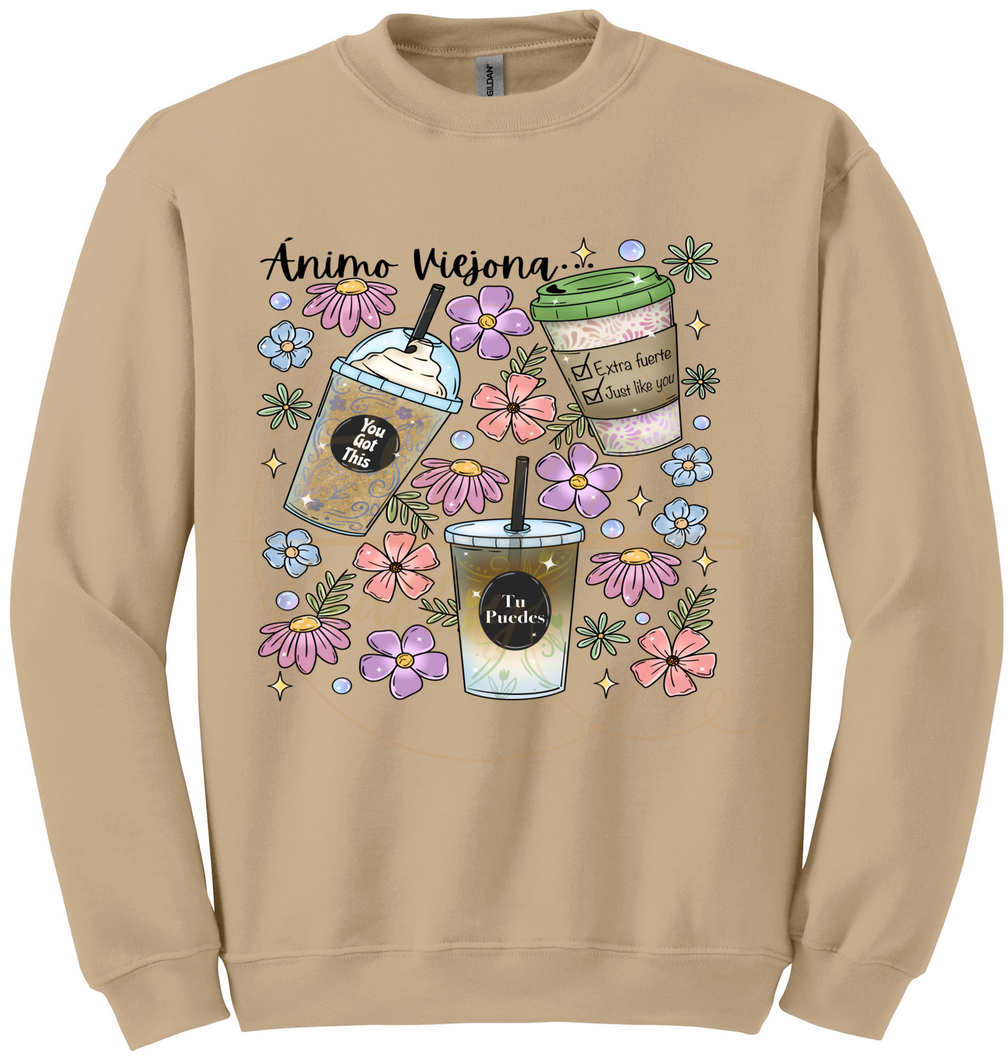 Animo Viejona-502 Sweatshirt - 502-XL-Sand