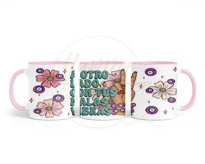 A Otro Lado-517 Mugs - 517-11OZ-Pink