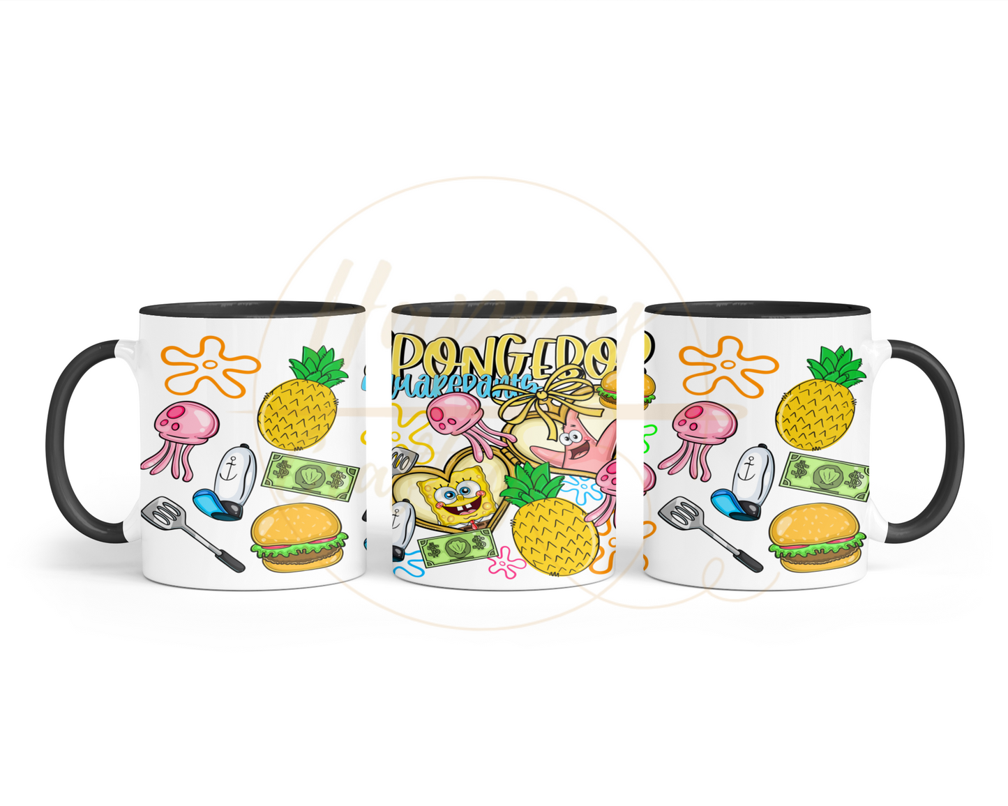 Undersea Fun Vibes-557 Mugs - 557-11OZ-Black