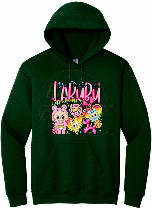 Colorful Friends Parade-541 Hoodie - 541-S-Forest Green, 541-M-Forest Green, 541-L-Forest Green, 541-XL-Forest Green, 541-2XL-Forest Green, 541-3XL-Forest Green