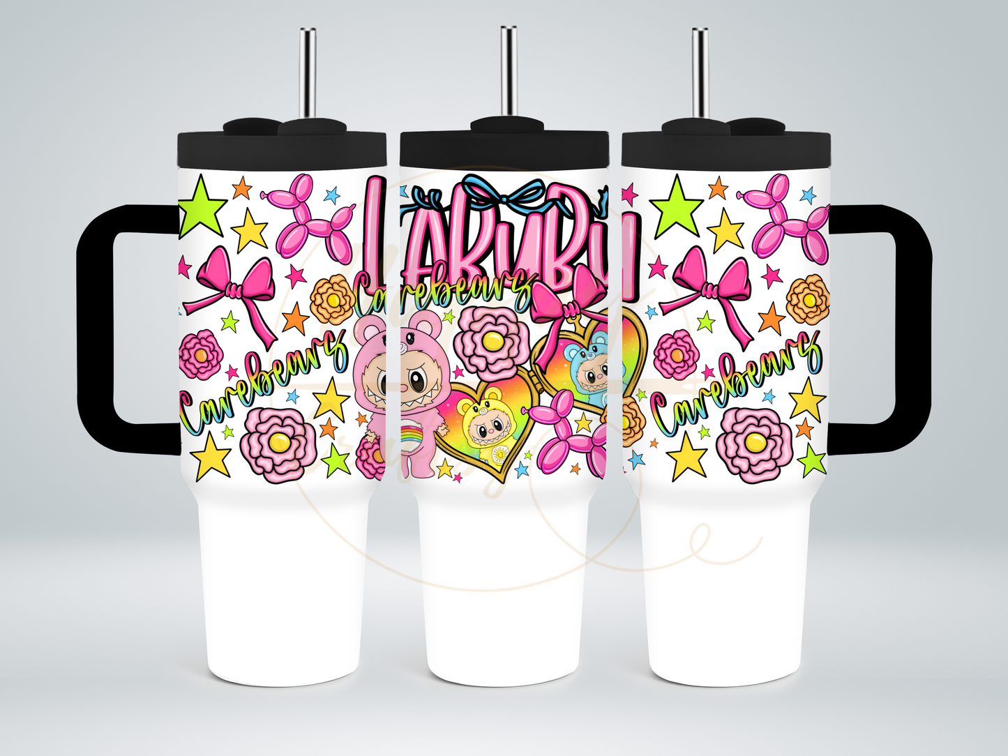 Colorful Friends Parade-541 Tumbler - 541-40OZ-Black
