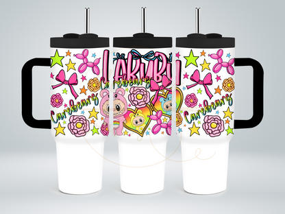 Colorful Friends Parade-541 Tumbler - 541-40OZ-Black
